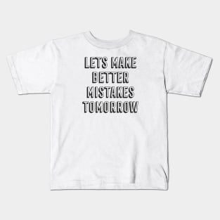 Mistakes Kids T-Shirt